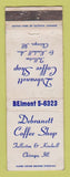 Matchbook Cover - Debranett Coffee Shop Chicago IL WEAR