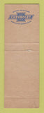 Matchbook Cover - 1955 Chevrolet Cummings Cedarville OH CREASES