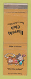 Matchbook Cover - Harrah's Club Casino Reno Lake Tahoe NV WEAR