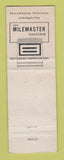 Matchbook Cover - Cities oil gas Cragin Chicago IL WORN