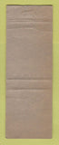 Matchbook Cover - Adam's Standard oil gas Chicago IL WORN