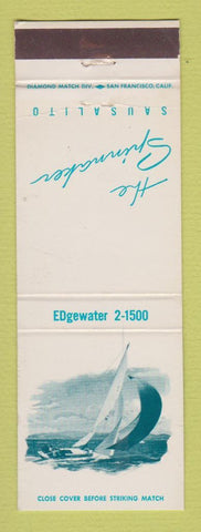Matchbook Cover - The Spinnaker Sausalito CA