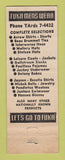 Matchbook Cover - Fuka Men's Clothes Chicago IL