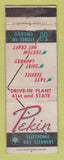 Matchbook Cover - Pekin Electronic Dry Cleaners Chicago IL WEAR
