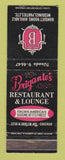 Matchbook Cover - Brigante's Restaurant Italian Chicago IL WEAR