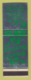 Matchbook Cover - Al's Heating Bay City OH SAMPLE Christmas