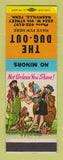 Matchbook Cover - The Dug Out Nashville TN hillbilly SAMPLE bar