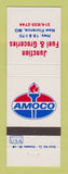 Matchbook Cover - Amoco oil gas Junction New Florence MO