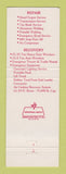 Matchbook Cover - Amoco oil gas Beaverdam Truck Plaza OH