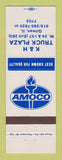 Matchbook Cover - Amoco oil gas K&H Truck Plaza Gilman IL