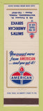 Matchbook Cover - Amoco oil gas Smith's Waynesboro PA LAMINATED