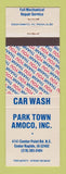 Matchbook Cover - Amoco oil gas Park Town Cedar Rapids IA
