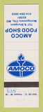 Matchbook Cover - Amoco oil gas Food Shop Montgomery City MO