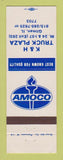 Matchbook Cover - Amoco oil gas K&H Truck Plaza Gilman IL