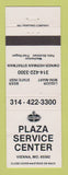 Matchbook Cover - Amoco oil gas Plaza Service Center Vienna MO WHITE