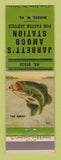 Matchbook Cover - Amoco oil gas Jarrett's McRoss WV