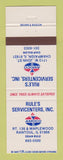 Matchbook Cover - Amoco oil gas Rule's Rantoul Champaign IL