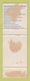 Matchbook Cover - Amoco oil gas Bald Eagle Plaza Milesburg PA POOR BACK