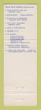 Matchbook Cover - Amoco oil gas Buckhorn Plaza Buckhorn PA