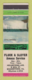Matchbook Cover - Amoco oil gas Fluck & Sloyer Quakertown PA