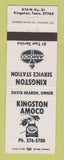 Matchbook Cover - Amoco oil gas Kingston TN