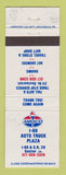 Matchbook Cover - Amoco oil gas I-69 Auto Truck Plaza Gaston IN WEAR