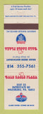 Matchbook Cover - Amoco oil gas Bald Eagle Plaza Milesburg PA WEAR
