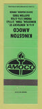 Matchbook Cover - Amoco oil gas Kingston TN Dayton Tires GREEN