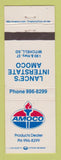 Matchbook Cover - Amoco oil gas Lance's Mitchell SD
