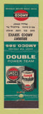 Matchbook Cover - Amoco oil gas Brummy Reading PA LAMINATED