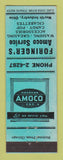 Matchbook Cover - Amoco oil gas Foringer's North Industry OH