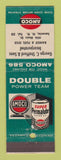 Matchbook Cover - Amoco oil gas George Stafford Laconia NH