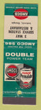 Matchbook Cover - Amoco oil gas 3 Way Service Resturant Ludowici GA