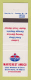 Matchbook Cover - Amoco oil gas Marycrest South Bend IN