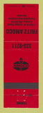 Matchbook Cover - Amoco oil gas Fritz Omaha NE RED