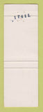 Matchbook Cover - Texaco oil gas Touring Center New York City