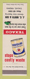 Matchbook Cover - Texaco oil gas JC Booth Callao VA