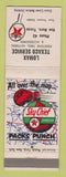 Matchbook Cover - Texaco oil gas Lomax Van Horn TX