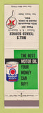 Matchbook Cover - Texaco oil gas Bill's Prairie Du Chien WI