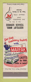Matchbook Cover - Texaco oil gas Seefeldt Bros San Francisco CA