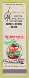 Matchbook Cover - Texaco oil gas Koehn Perryton TX