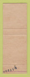 Matchbook Cover - Texaco oil gas Koehn Perryton TX