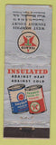 Matchbook Cover - Texaco oil gas West Memphis Tourist Court AR LAMINATED