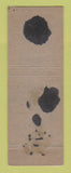 Matchbook Cover - Texaco oil gas Peers Omaha NE WORN LAMINATED