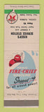 Matchbook Cover - Texaco oil gas Kiser's Cocoa FL low phone #