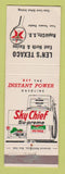 Matchbook Cover - Texaco oil gas Len's Rapid City SD