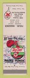 Matchbook Cover - Texaco oil gas Fields Waggoner Woodson Terrace MO