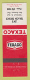 Matchbook Cover - Texaco oil gas Len's Fort Frances ON