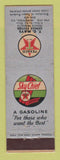 Matchbook Cover - Texaco oil gas TG Mays Hopewell VA LAMINATED
