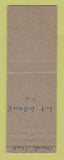Matchbook Cover - Texaco oil gas Marchand's Garage Lagrange IN LAMINATED